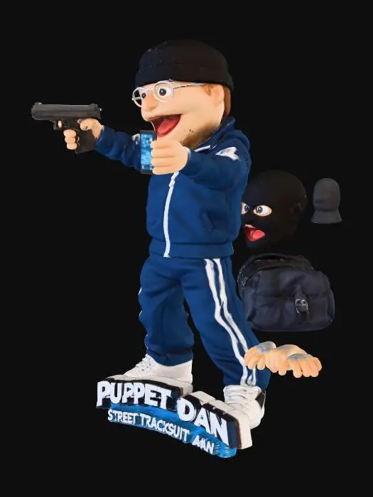 3D model for Puppet Dan Action Figure