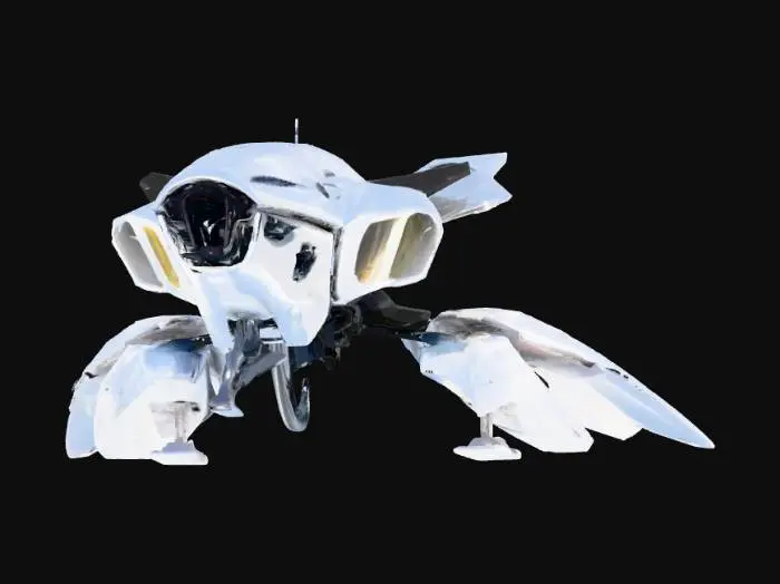 3D model for Icarus Starship