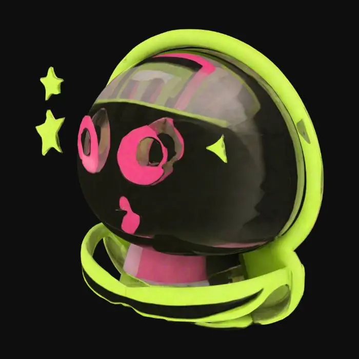 3D model for meshy mushroom