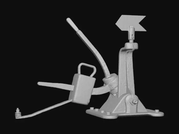 3D model for Railway Switch Lever