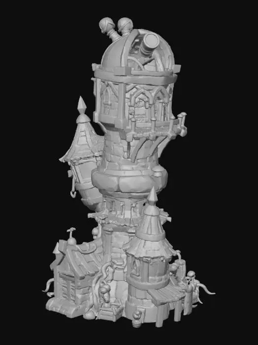 3D model for Arcane Observatory