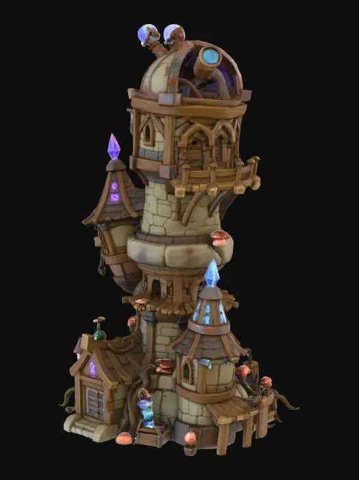 3D model for Arcane Observatory