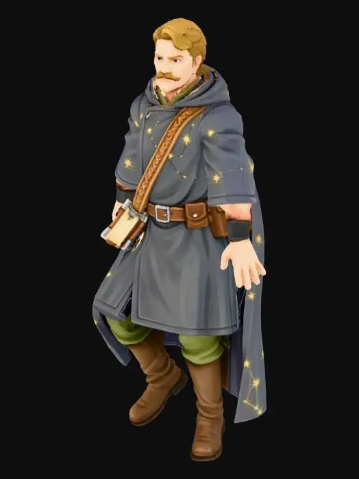 3D model for The Stardust Scholar