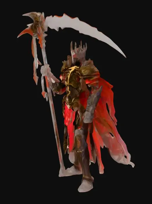 3D model for Crimson Knight