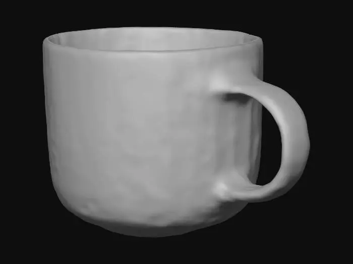 3D model for Blue Serenity Cup