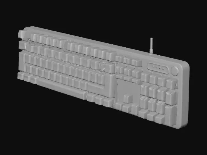 3D model for RGB Mechanical Keyboard