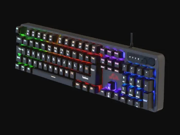 3D model for RGB Mechanical Keyboard