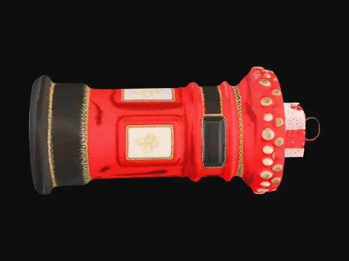 3D model for Ornamental Postbox, #Christmas2025#