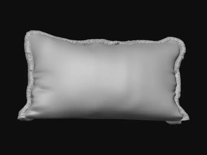 3D model for green pillow