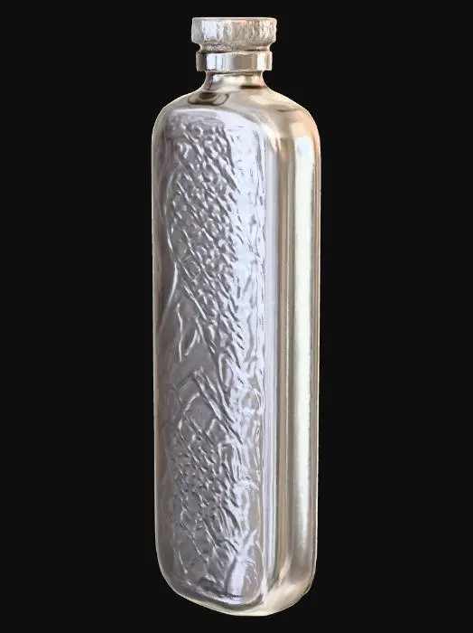 3D model for Celtic Knot Flask
