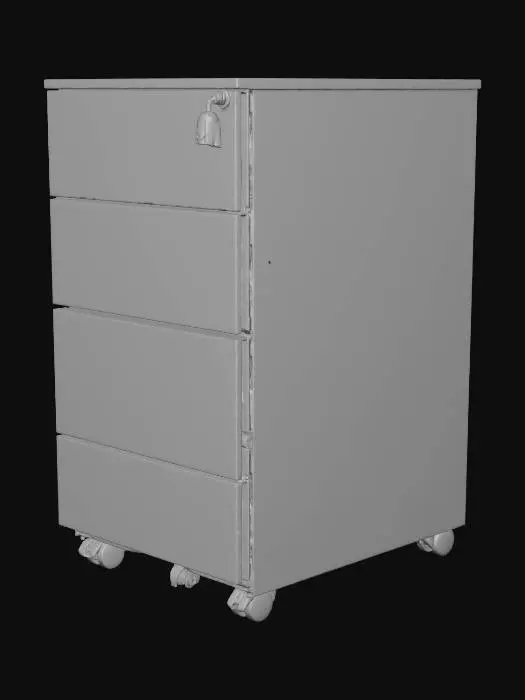 3D model for Office Drawer Cabinet