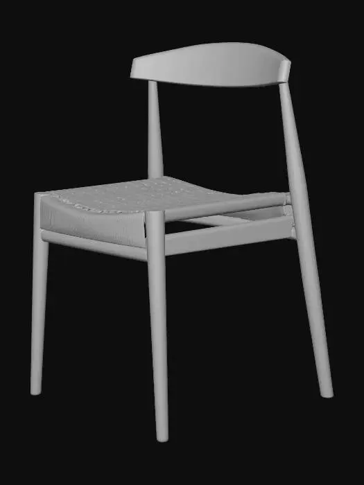 3D model for Mid-Century Modern Chair