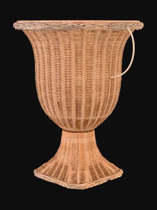 3D model for wicker vase