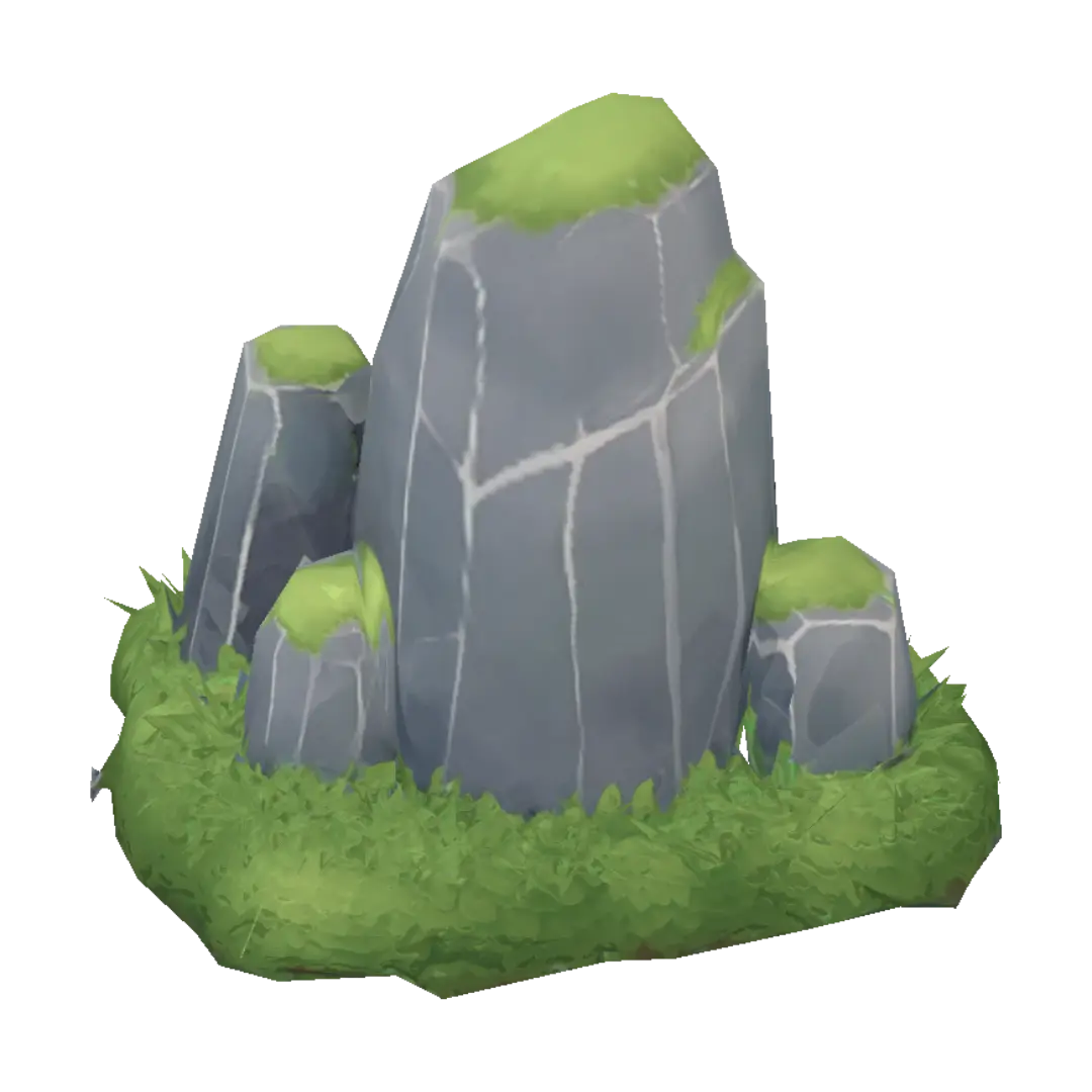 rock - Mineral 3D model, vytvořený pomocí AI