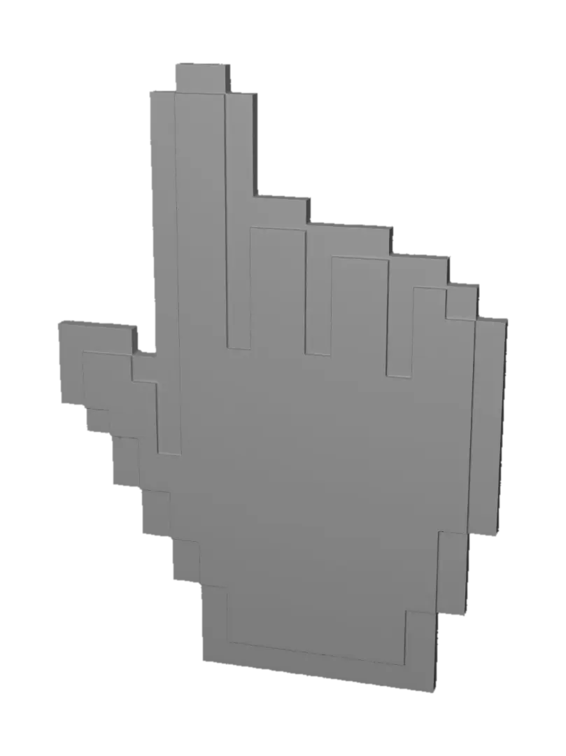 pixelated