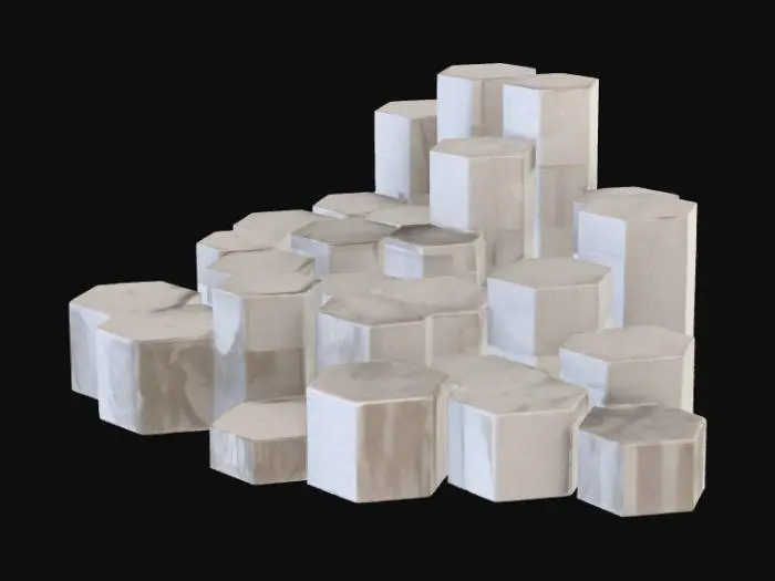 3D model for Basalt Column