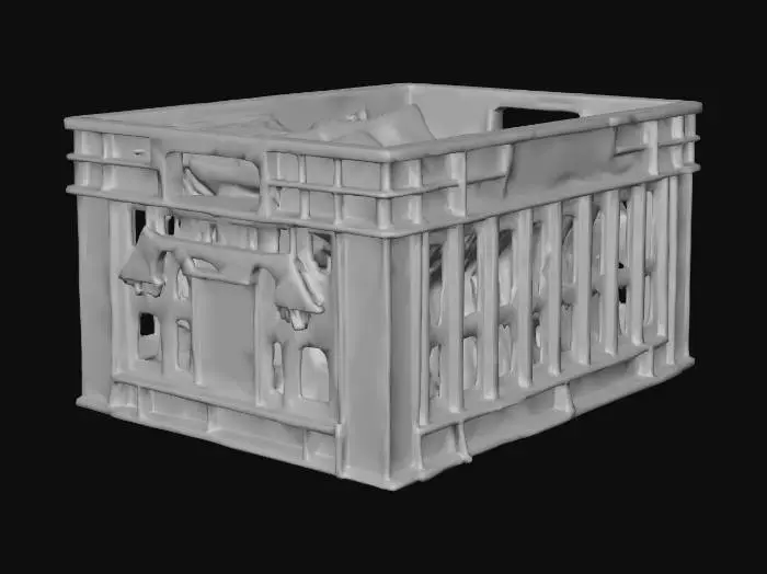 3D model for Milk Crate found behind a restaurant