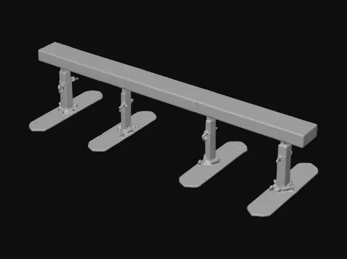 3D model for Adjustable Balance Beam
