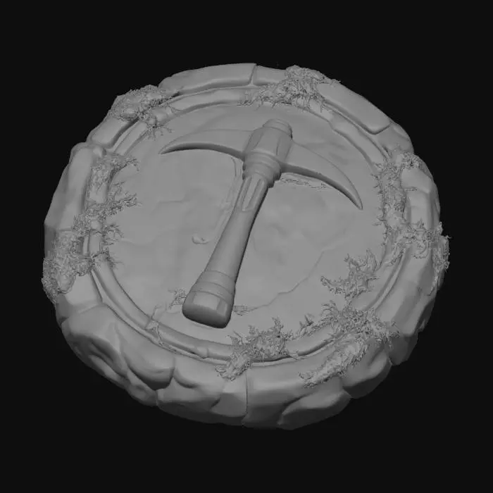 3D model for Auric Pick on the Blue Ringstone