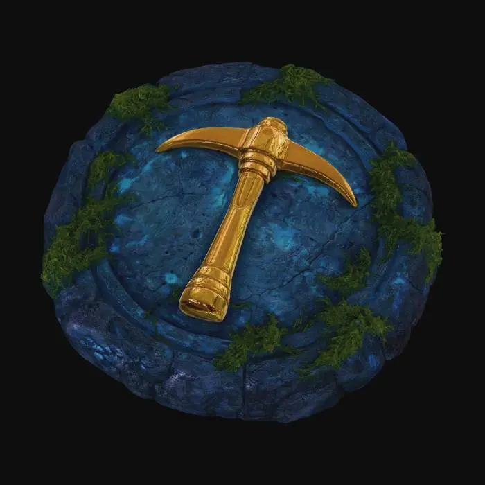 3D model for Auric Pick on the Blue Ringstone