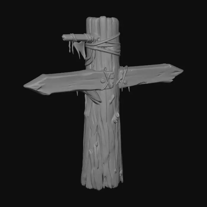 3D model for Ropebound Cross