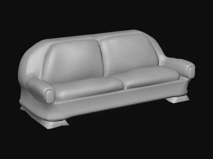 3D model for CouchUVW