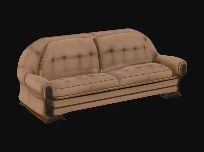 3D model for CouchUVW