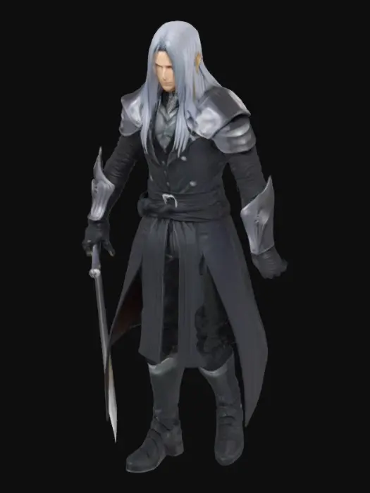 3D model for Sephiroth