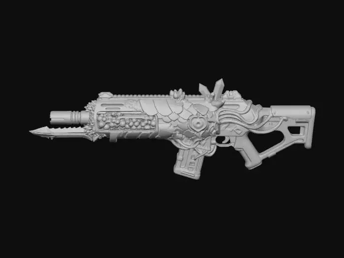 3D model for Candy Weapon