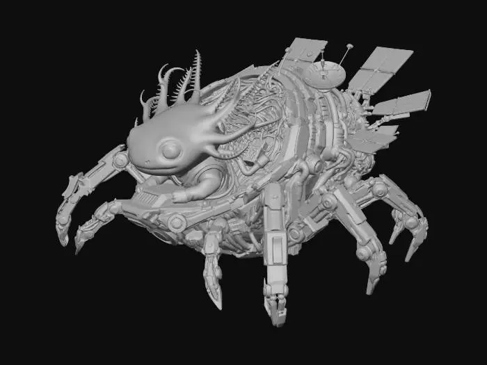 3D model for Space Explorer Animal-01