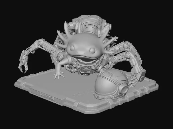 3D model for Space Explorer Animal