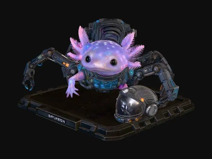 3D model for Space Explorer Animal