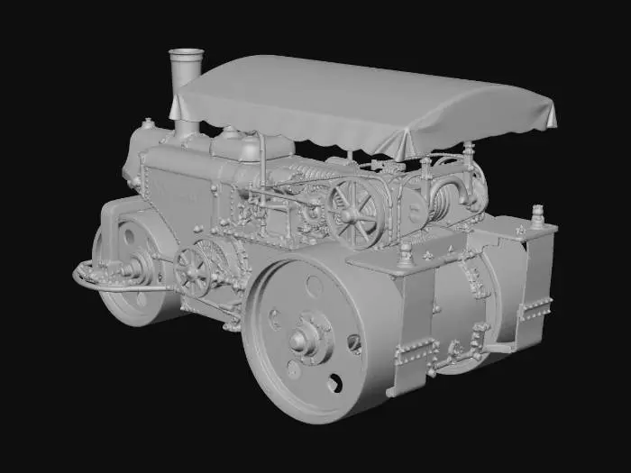 3D model for Mayavoor No. 1 Steam Roller