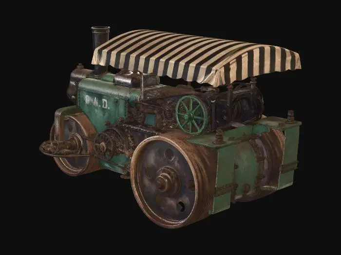 3D model for Mayavoor No. 1 Steam Roller