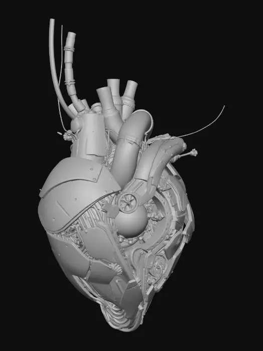 3D model for Iron Heart