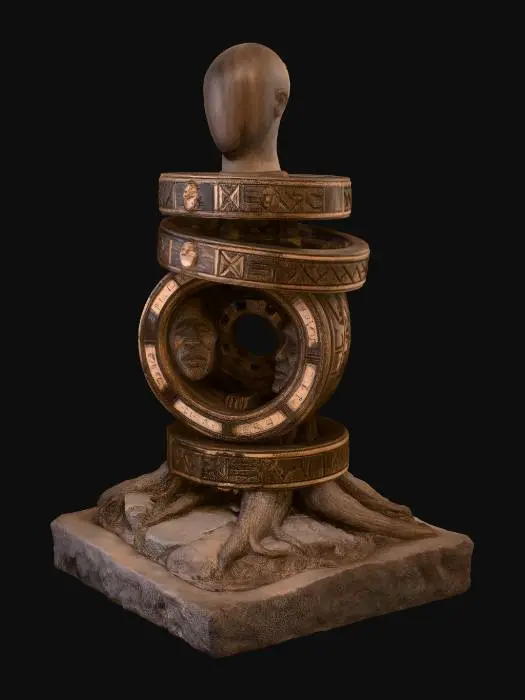 3D model for Cultural Totem Creature