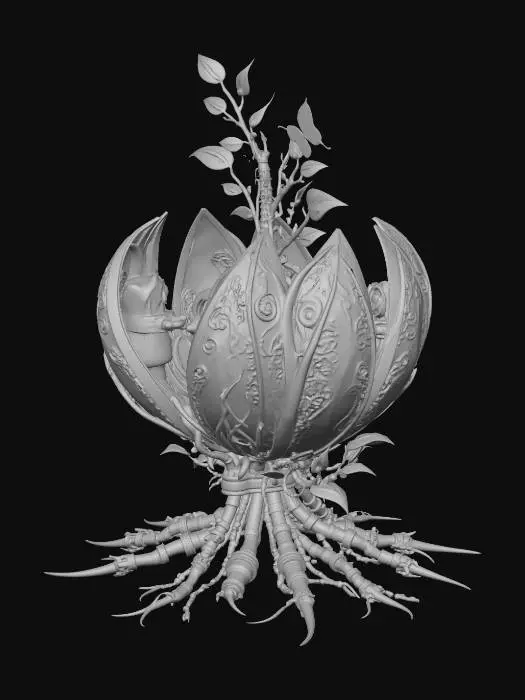 3D model for The Clockwork Seed of Life