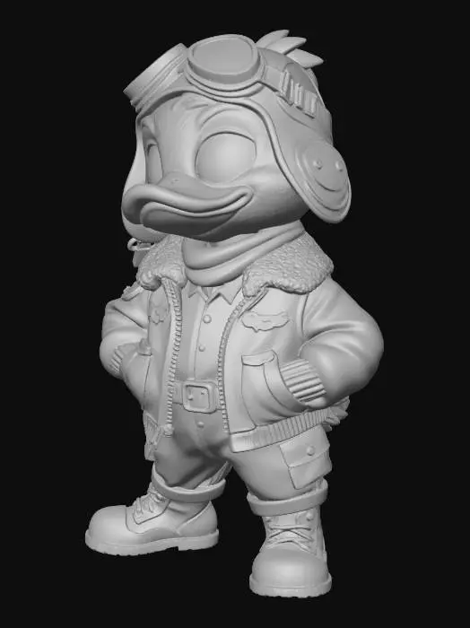 3D model for Pilot Duck Adventurer