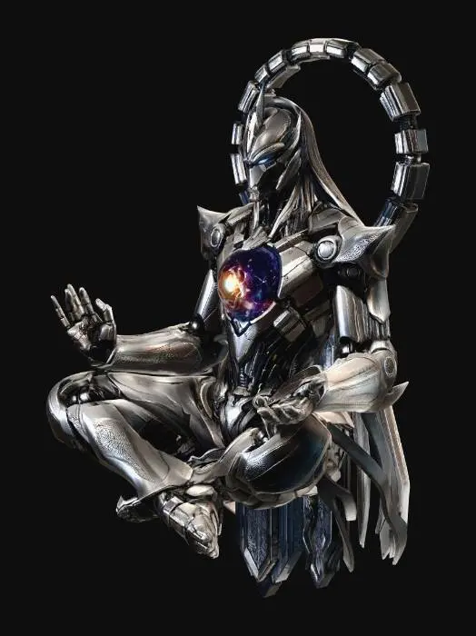 3D model for Cosmic Core Deity