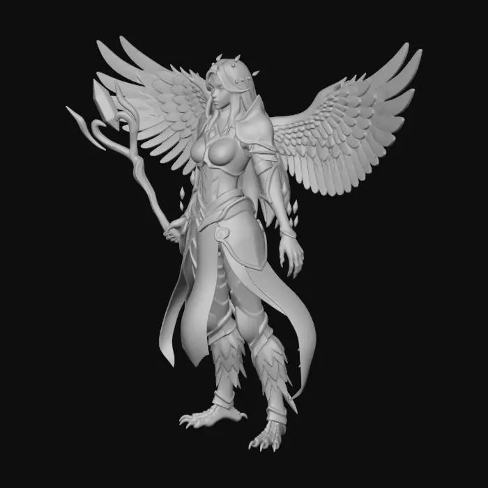3D model for Seraphina