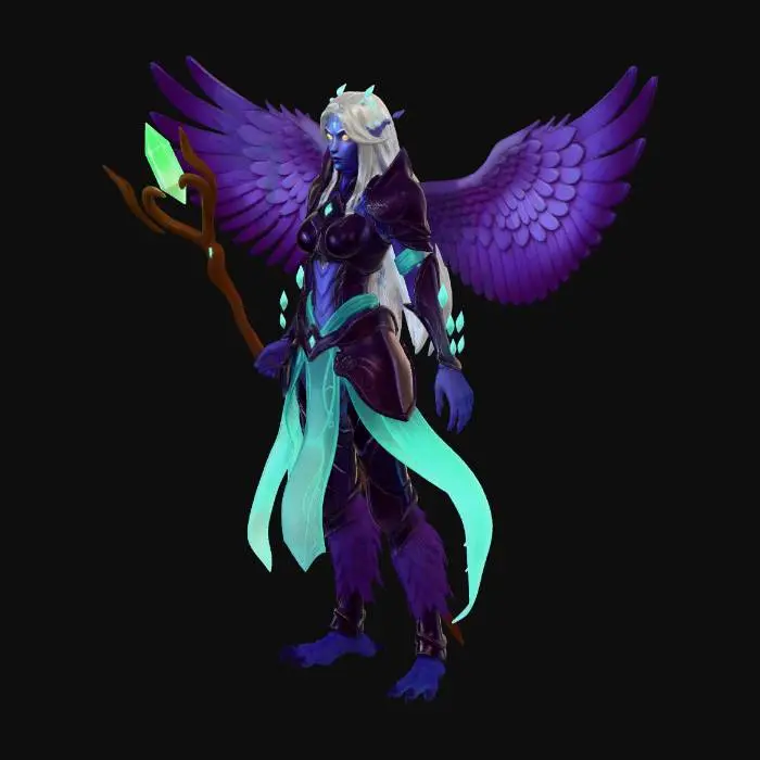 3D model for Seraphina