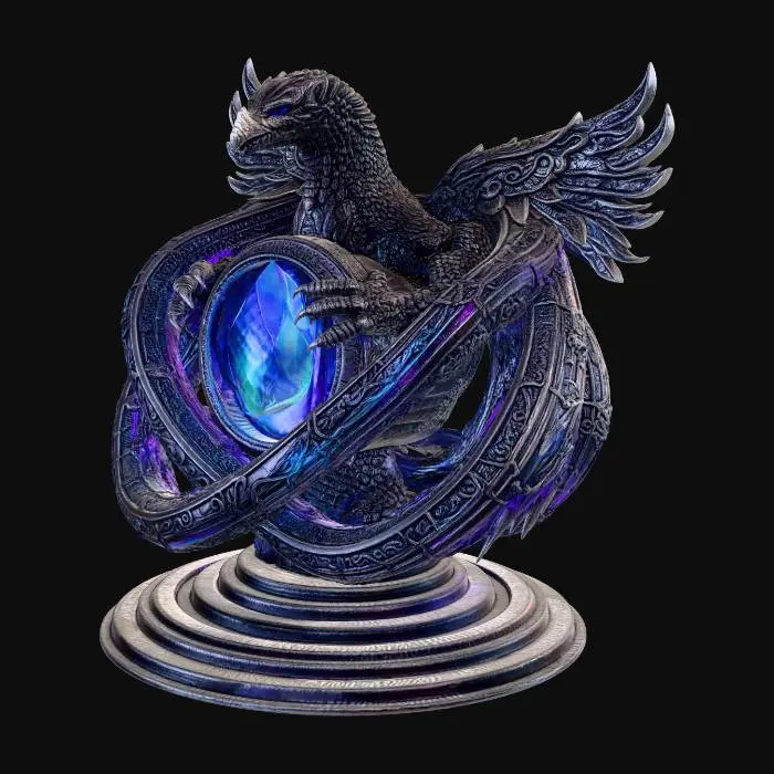 3D model for Mythical Animal Artifact
