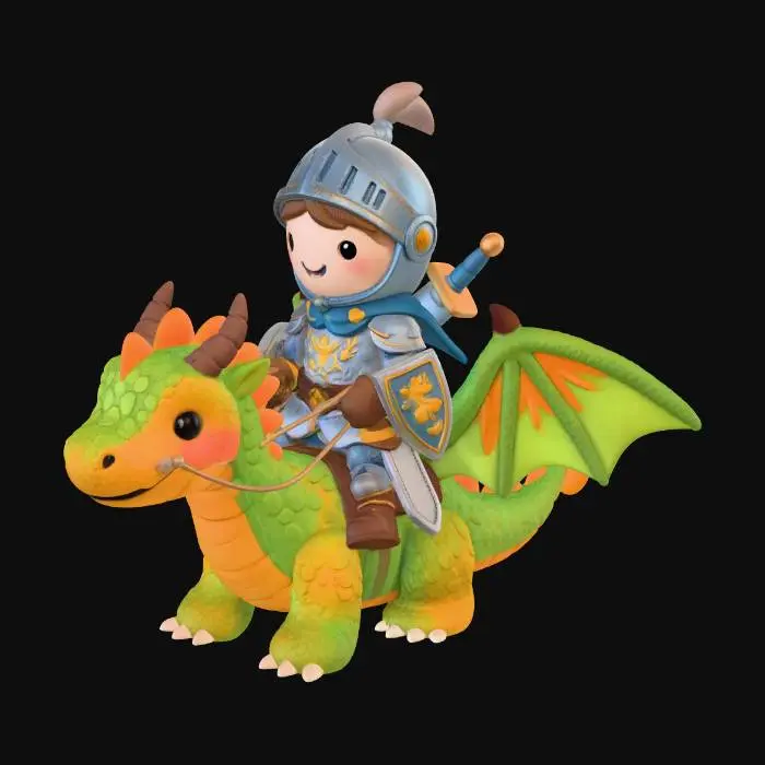 3D model for Dragon Rider