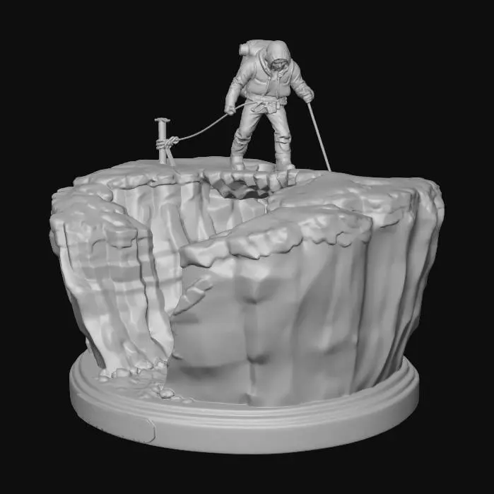 3D model for Antarctic Expedition: Courage Is The Bridge