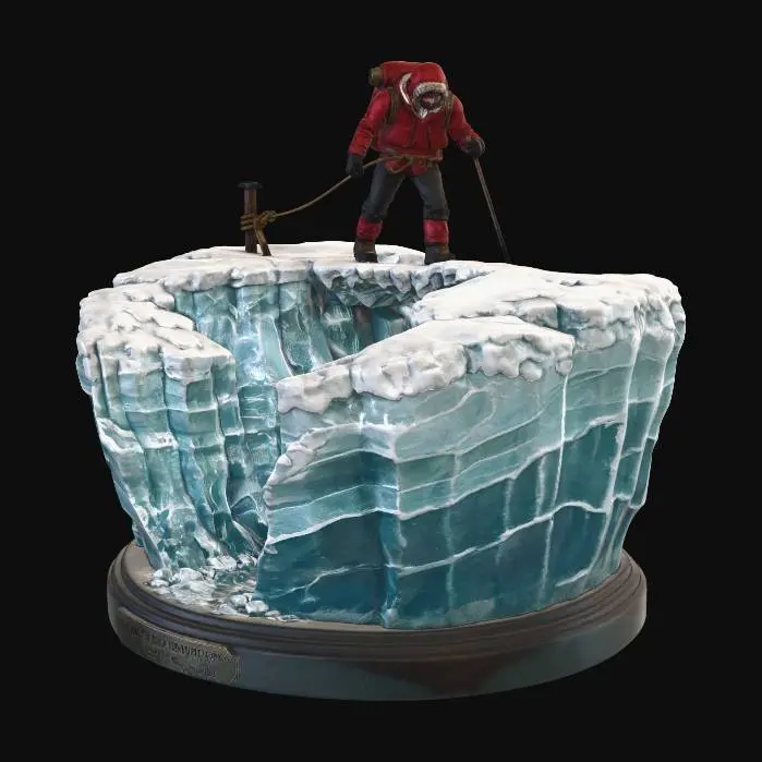 3D model for Antarctic Expedition: Courage Is The Bridge