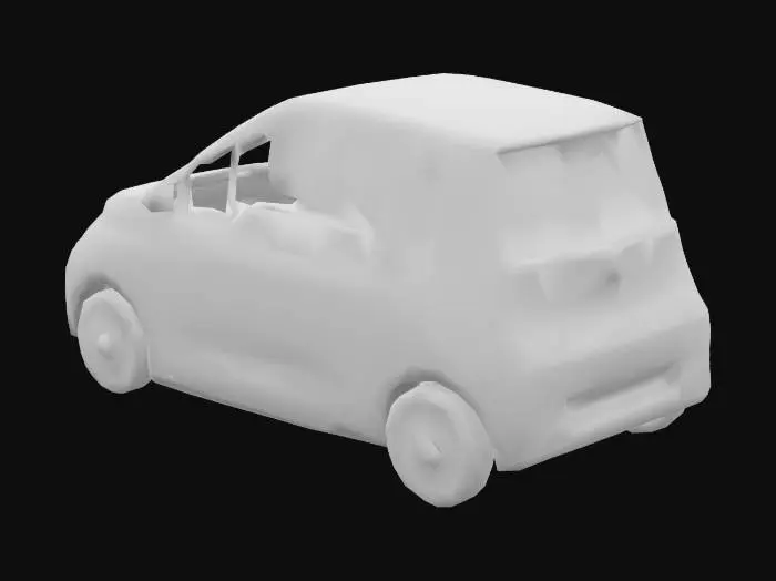 3D model for Compact Green Cruiser