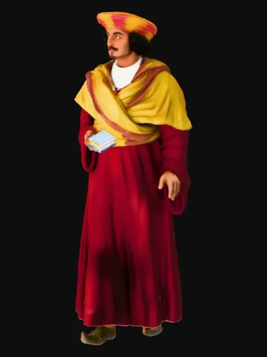 3D model for Portrait of a Nobleman