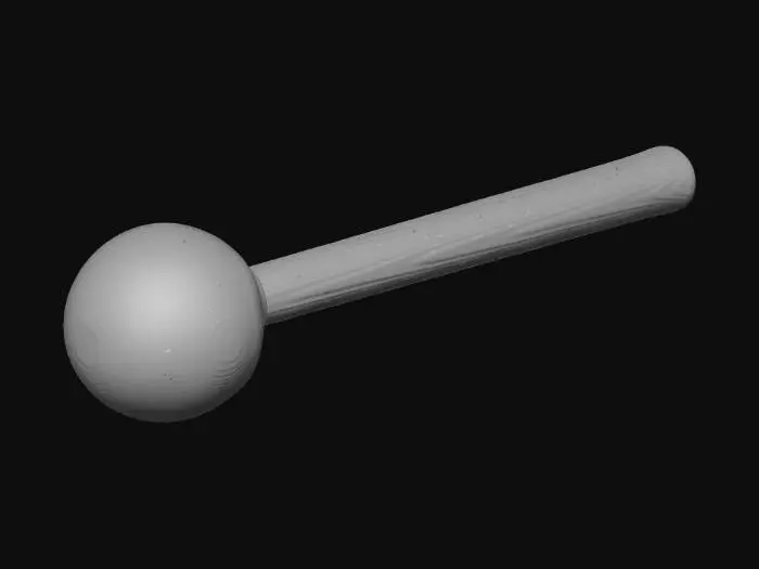 3D model for Glass Pipe Crack