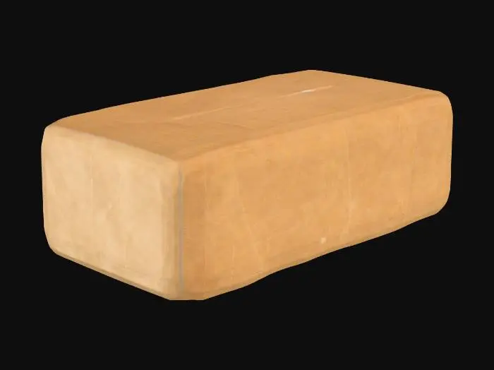 3D model for Torn Package drug cocaine