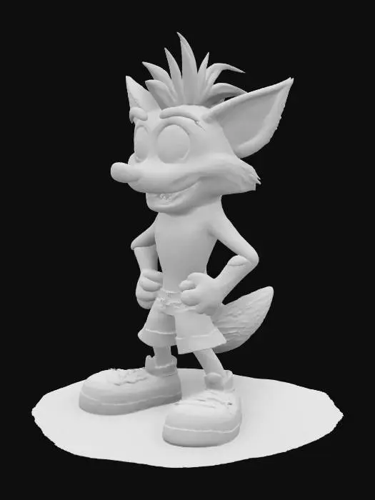 3D model for Create Crash bandicoot character